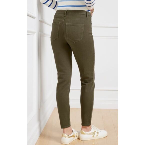 Talbots Jegging Pants Womens Size 4 Petite In Olive Green Color EUC‎ - Picture 2 of 10